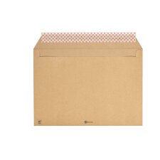 Enveloppe 229 x 324 mm Bruneau 90 g sans fenêtre brun - Boîte de 500