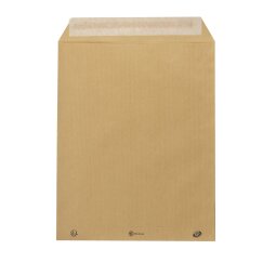 Pochette kraft milleraies brun 260 x 330 mm Bruneau 90 g sans fenêtre - Boîte de 250