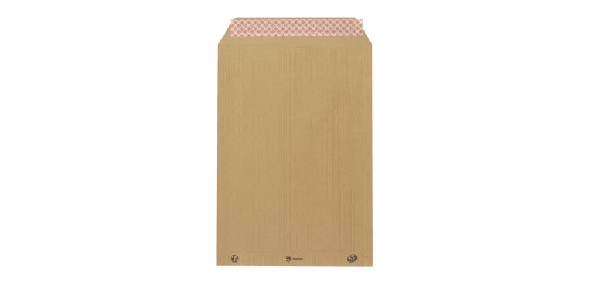 Box of 250 sleeves in blond kraft paper 229x324