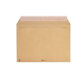 Enveloppe Bruneau 229 x 324 mm - 90 g/m² - Sans fenêtre - Kraft brun - Boîte de 250