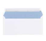 Box of 500 envelopes 114 x 229 mm - without window - self-adhesive with protective strip