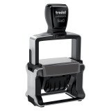 Tampon dateur personnalisable Trodat Professional Line 5460 bicolore - 6 lignes + date