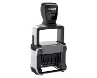 Tampon dateur personnalisable Trodat Professional Line 5430 bicolore - 2 lignes + date