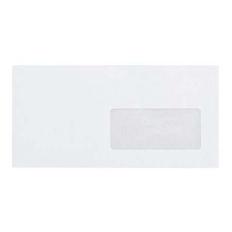 Enveloppe voor automatisch plooien 114 x 229 mm La Couronne 80 g met venster 45 x 100 mm wit - doos van 200