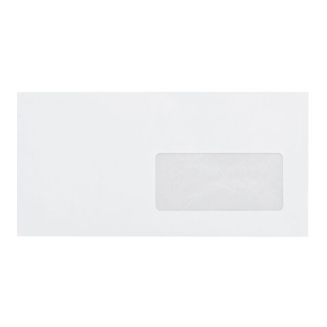 Enveloppe pour mise sous pli automatique 114 x 229 mm La Couronne 80 g avec fenêtre 45 x 100 mm blanche - Boîte de 200