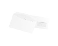 Enveloppe voor automatisch plooien 114x229mm La Couronne met venster 45x100mm - NF Environnement