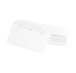Enveloppe voor automatisch plooien 114x229mm La Couronne met venster 45x100mm - NF Environnement