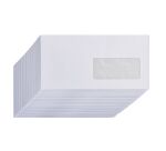 Envelope for automatic enveloping 114x229 mm La Couronne with window 45x100 mm - NF Environment