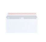 Envelope 110 x 220 mm Bruneau 100 g without window white - Box of 500