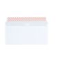 Envelope 110 x 220 mm Bruneau 100 g with window 45 x 100 mm white - Box von 500
