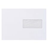 Enveloppe pour mise sous pli automatique 162 x 229 mm La Couronne 80 g avec fenêtre 45 x 100 mm blanche - Boîte 200