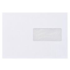 Envelopes for automatic folding 162 x 229 mm La Couronne 80 g with window 45 x 100 mm white - box of 200