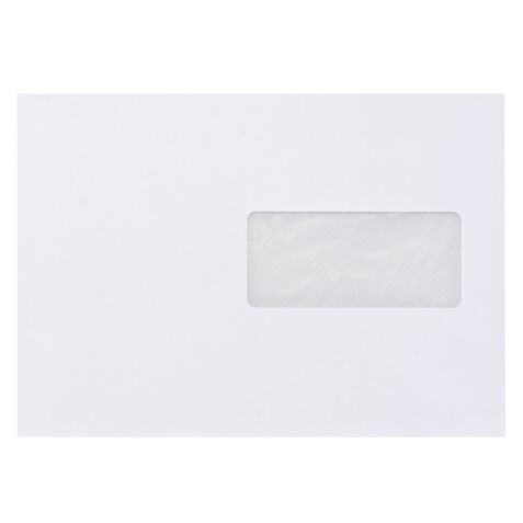 Envelopes for automatic folding 162 x 229 mm La Couronne 80 g with window 45 x 100 mm white - box of 200