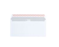 Sobre 110 x 220 mm Bruneau 90 g sin ventana blanco - Caja de 500