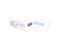Sobre 114 x 162 mm La Couronne 80 g sin ventana blanco - Caja de 500