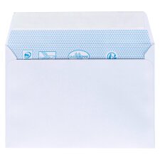 Enveloppe 114 x 162 mm La Couronne 80 g sans fenêtre blanche - Boîte de 500