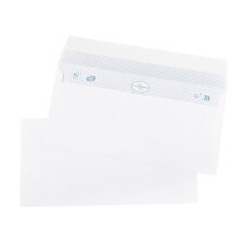 Enveloppe 110 x 220 mm La Couronne 80 g sans fenêtre blanche - Boîte de 200