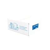 Enveloppe velin La Couronne blanche - 110 x 220 mm - format DL - sans fenêtre - Boîte de 500