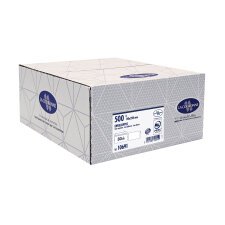 Enveloppe 110 x 220 mm La Couronne 80 g sans fenêtre blanche - Boîte de 200