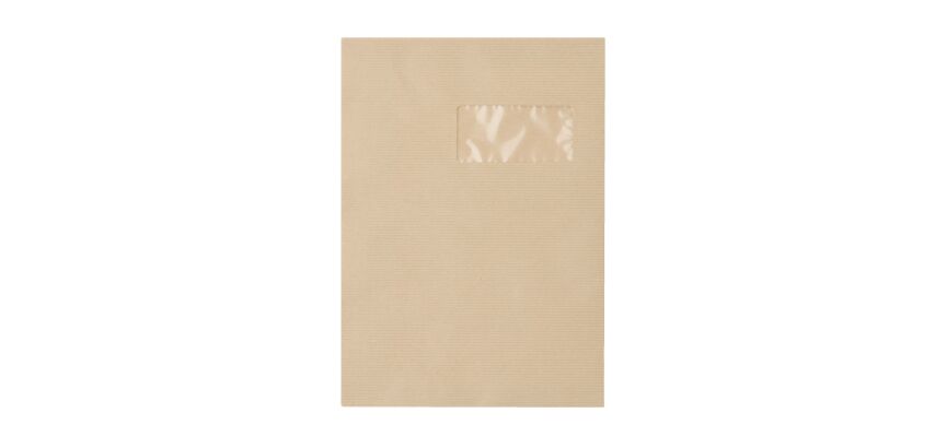 Bruneau Envelope 229 x 324 mm - 90 g/m² - Window 50 x 105 - Brown kraft - Box of 250
