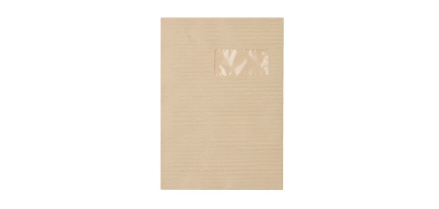 Bruneau Envelope 229 x 324 mm - 90 g/m² - Window 50 x 105 - Brown kraft - Box of 250
