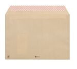 Bruneau Envelope 229 x 324 mm - 90 g/m² - Window 50 x 105 - Brown kraft - Box of 250