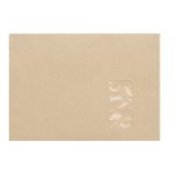 Envelope 229 x 324 mm Bruneau 90 g with window 50 x 100 mm brown kraft - Box of 500