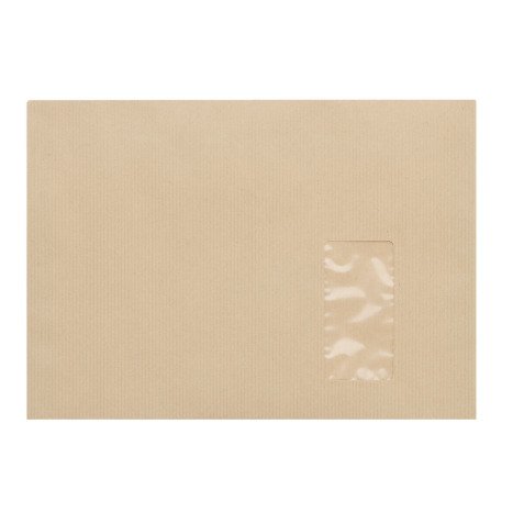 Enveloppe 229 x 324 mm Bruneau 90 g/m² kraft brun - Boîte de 500