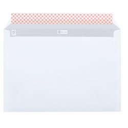 Enveloppe 229 x 324 mm Bruneau 100 g avec fenêtre 45 x 100 mm blanche - Boîte de 500