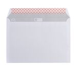 Enveloppe 162 x 229 mm Bruneau 100 g avec fenêtre 45 x 100 mm blanche - Boîte de 500