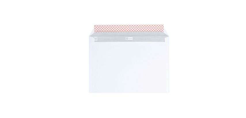 Enveloppe 229 x 324 mm Bruneau 100 g sans fenêtre blanche - Boîte de 250