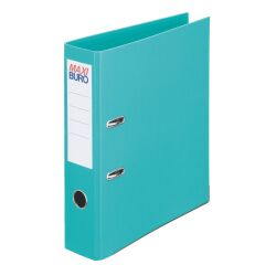 Classeurs à levier plastifiés Maxiburo couleurs classiques - dos 7,5 cm 