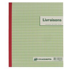 Manifold delivery book Exacompta self-copying 21 x 18 cm 50 pages triple copies French-speaking