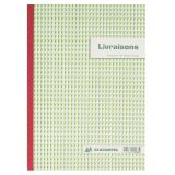 Cahier de livraison Manifold Exacompta autocopiant A4 50 pages triple exemplaires