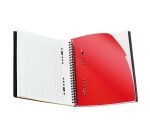 Cahier spirales Oxford Activebook A5+ 17 x 22 cm - perforé 4 trous- petits carreaux - 160 pages