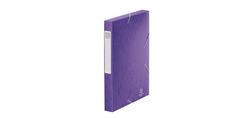 Chemise box carte Cartobox Exacompta 24 x 32 cm dos 4 cm couleur