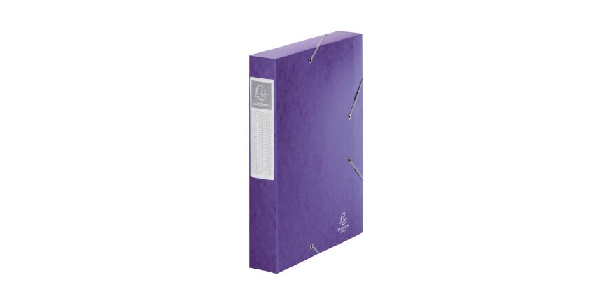 Chemise box carte Cartobox Exacompta 24 x 32 cm dos 6 cm couleur