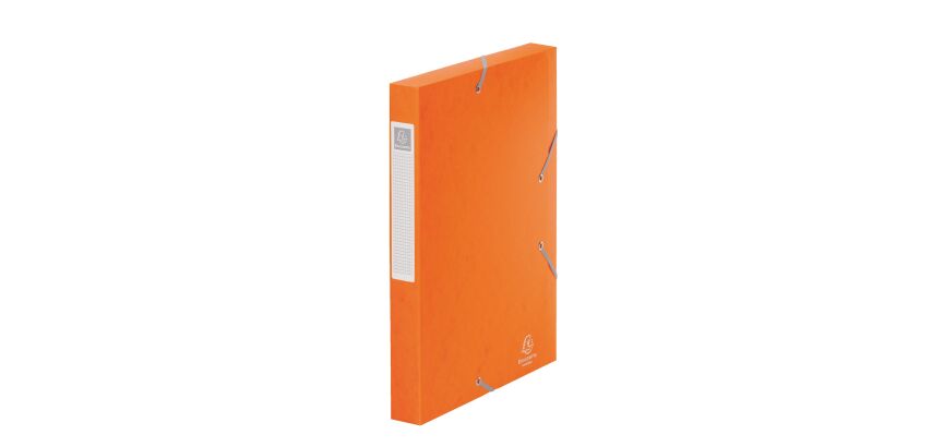 Chemise box carte Cartobox Exacompta 24 x 32 cm dos 4 cm couleur
