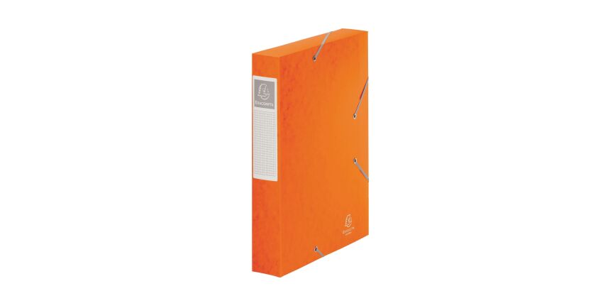 Chemise box carte Cartobox Exacompta 24 x 32 cm dos 6 cm couleur