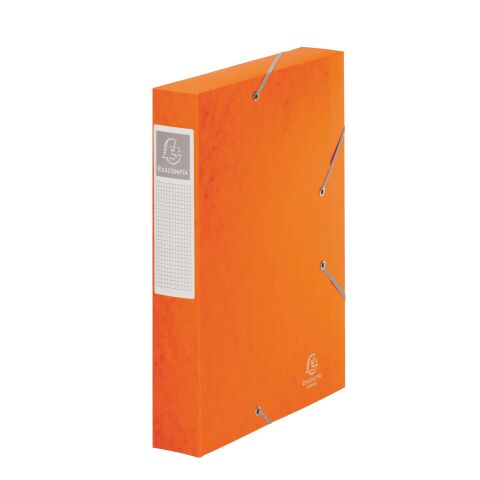 Carpeta proyectos Cartobox A4 lomo 6 cm 630 g Exacompta Naranja