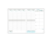 Agenda Exacompta Horizons 27 Classique semainier - Année 2027 - 21 x 27 cm