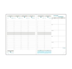 Agenda Exacompta Horizons 27 Classique semainier - Année 2027 - 21 x 27 cm