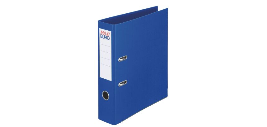 Plasticized lever arch file coloured back 7,5 cm Maxiburo