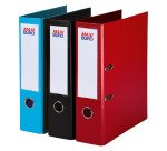 Plasticized lever arch file coloured back 7,5 cm Maxiburo