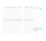 Agenda Exacompta Consultation broché Classique Noir - 21 x 29,7 cm - Année 2026