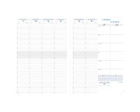 Agenda Exacompta Consultation broché Classique Noir - 21 x 29,7 cm - Année 2026