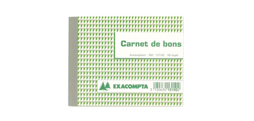 Carnet "Bon Pour" Exacompta