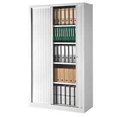 Schrank mit umweltfreundlichen Vorhängen, klassisches Monoblock-Design