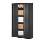 Armoire haute à rideaux monoblocs Eco-conçues 198 x 120 cm