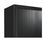 Armoire haute à rideaux monoblocs Eco-conçues 198 x 120 cm